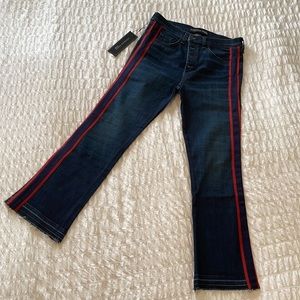 Veronica Beard Carolyn 10” Baby Boot Denim